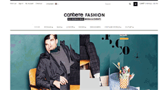 Desktop Screenshot of cantierefashion.com